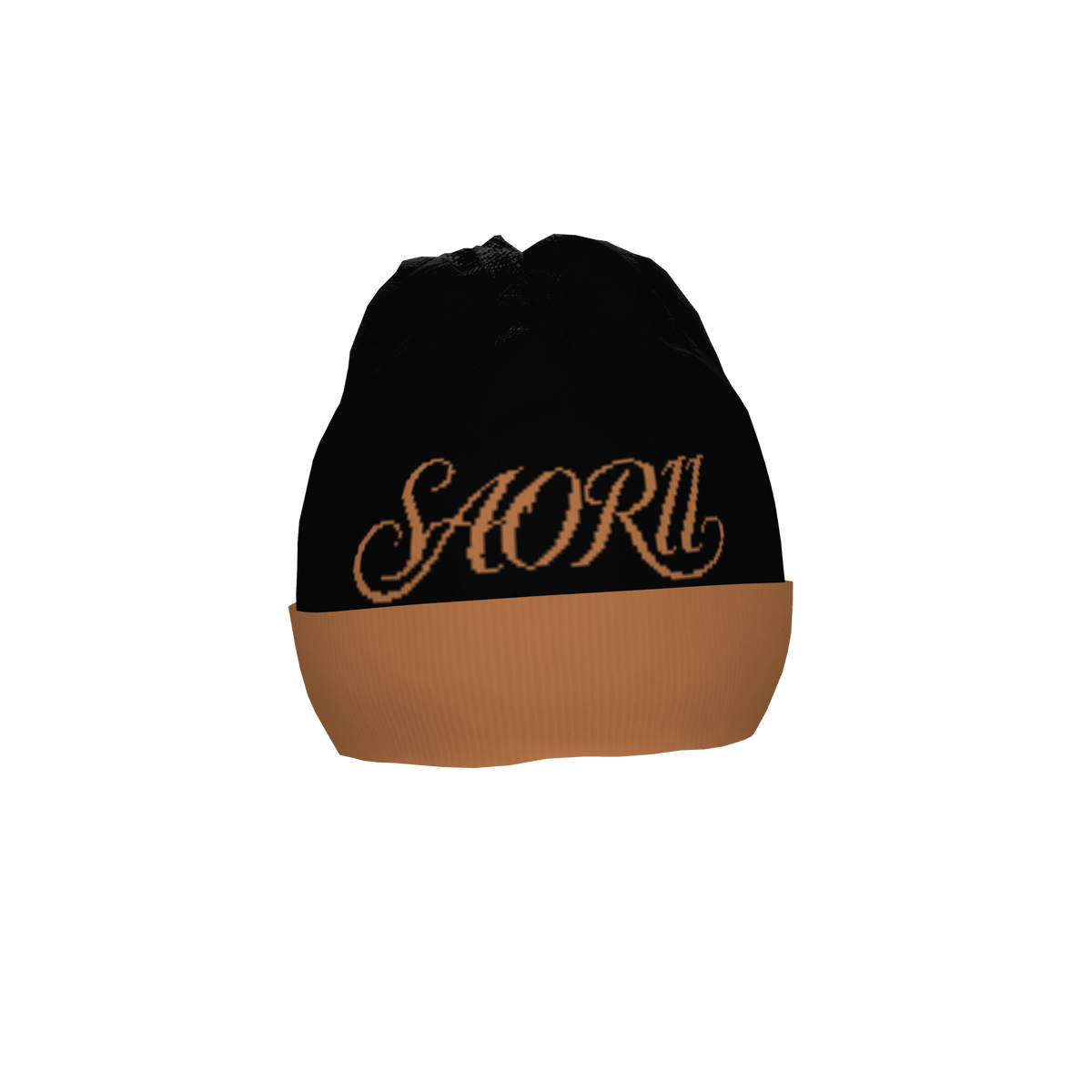 Knit script  Beanie