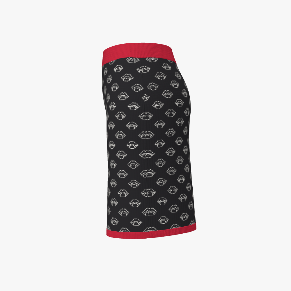 LA MORSURE KNIT MINI SKIRT