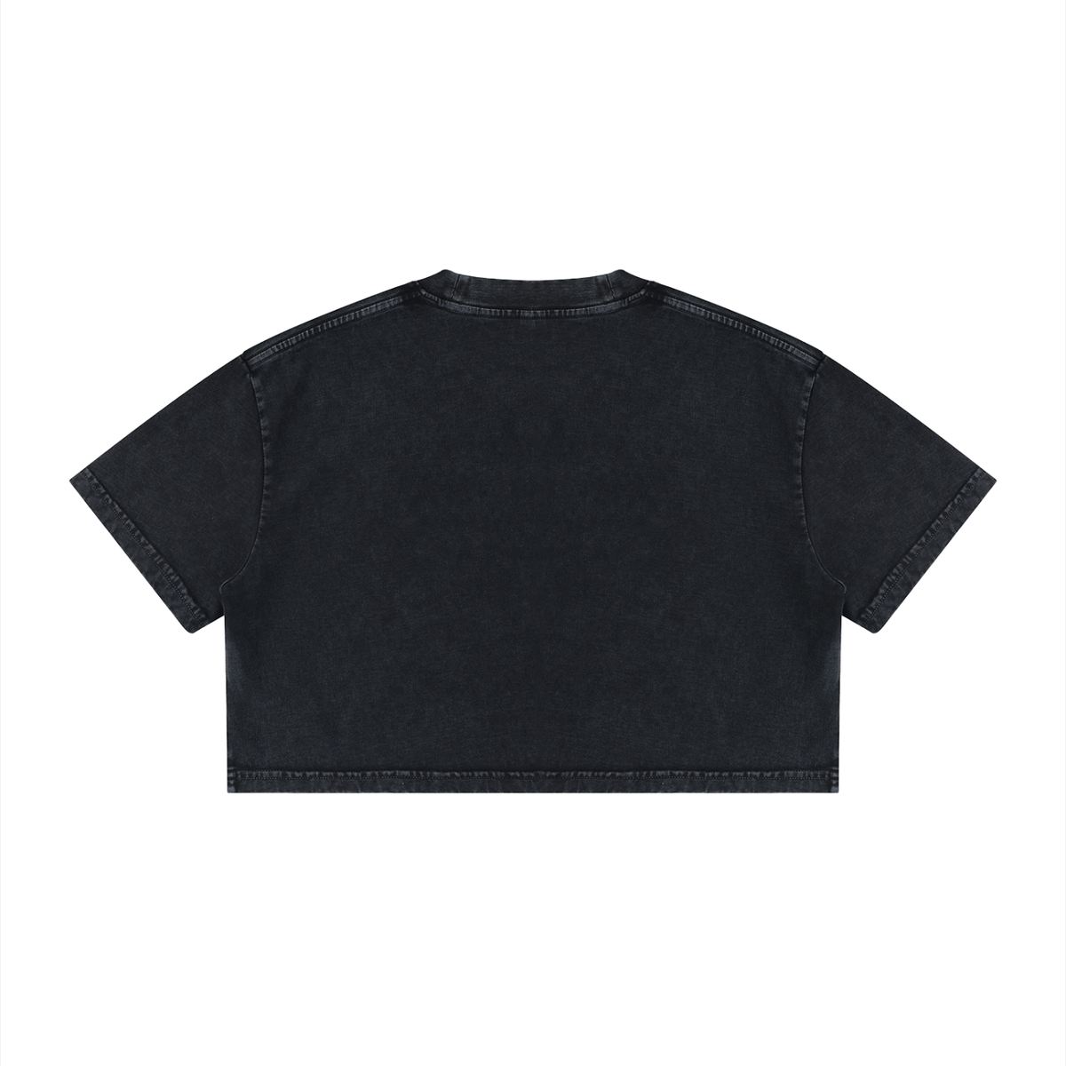 cropped Script Tee