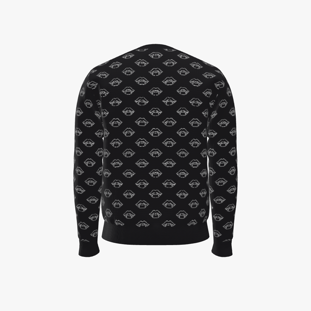LA MORSURE JACQUARD CREWNECK