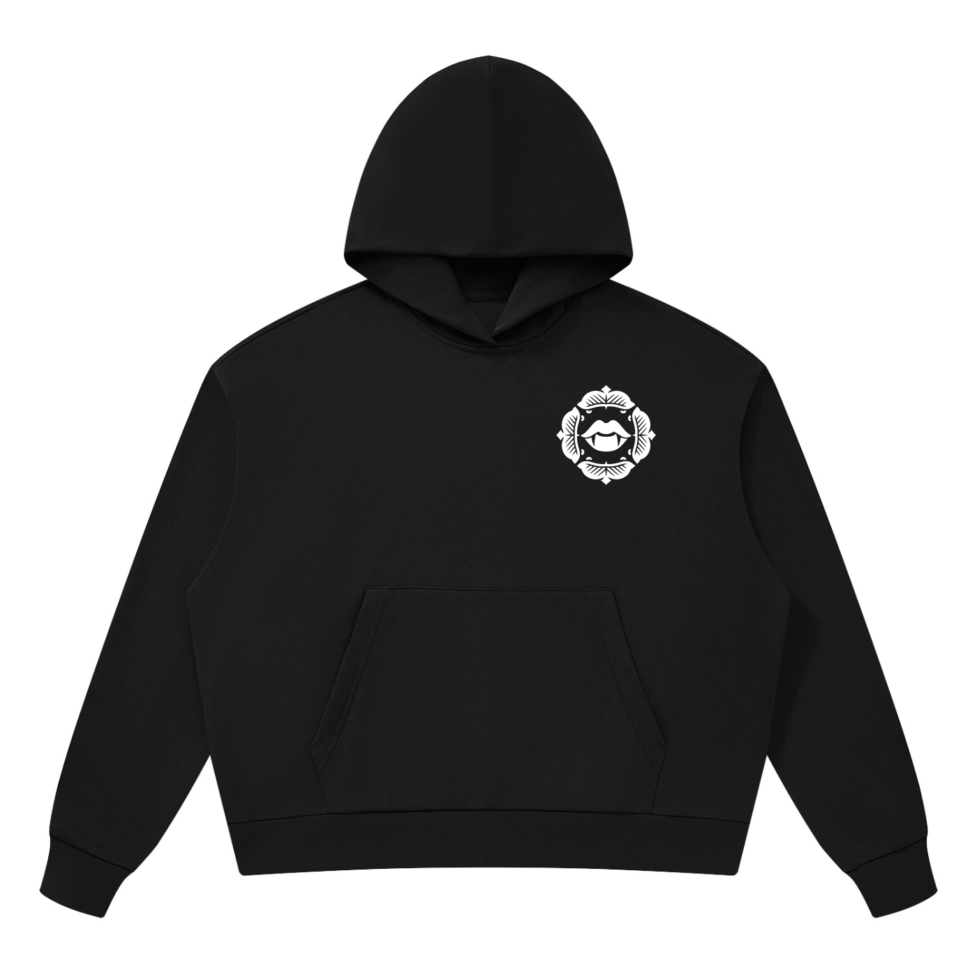 Fang emblem  silence Hoodie