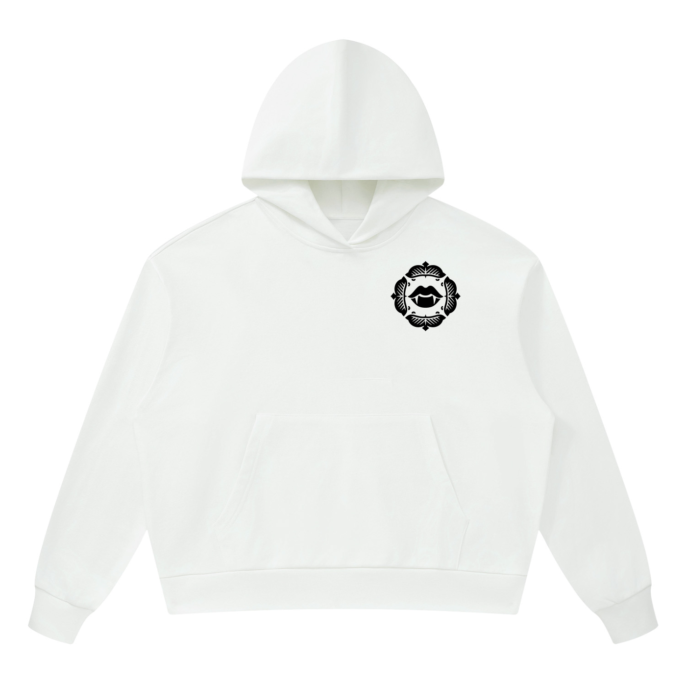 Fang emblem  silence Hoodie
