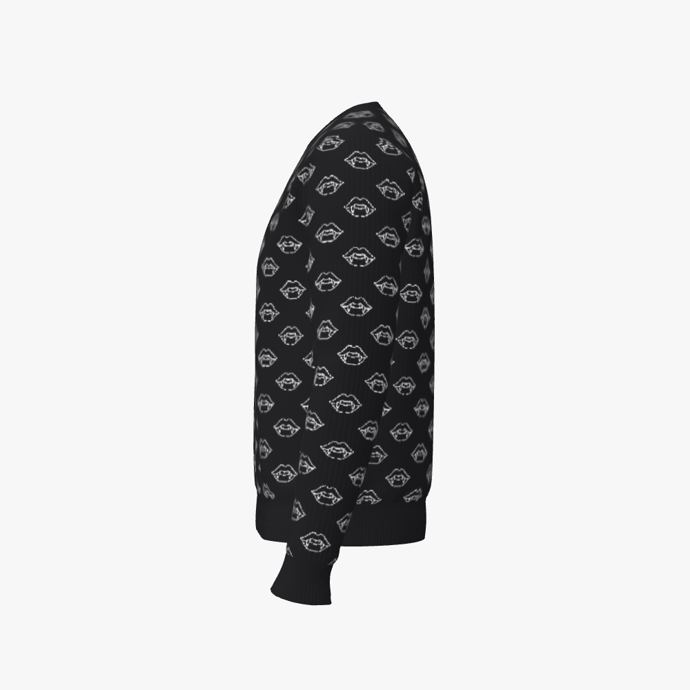 LA MORSURE JACQUARD CREWNECK