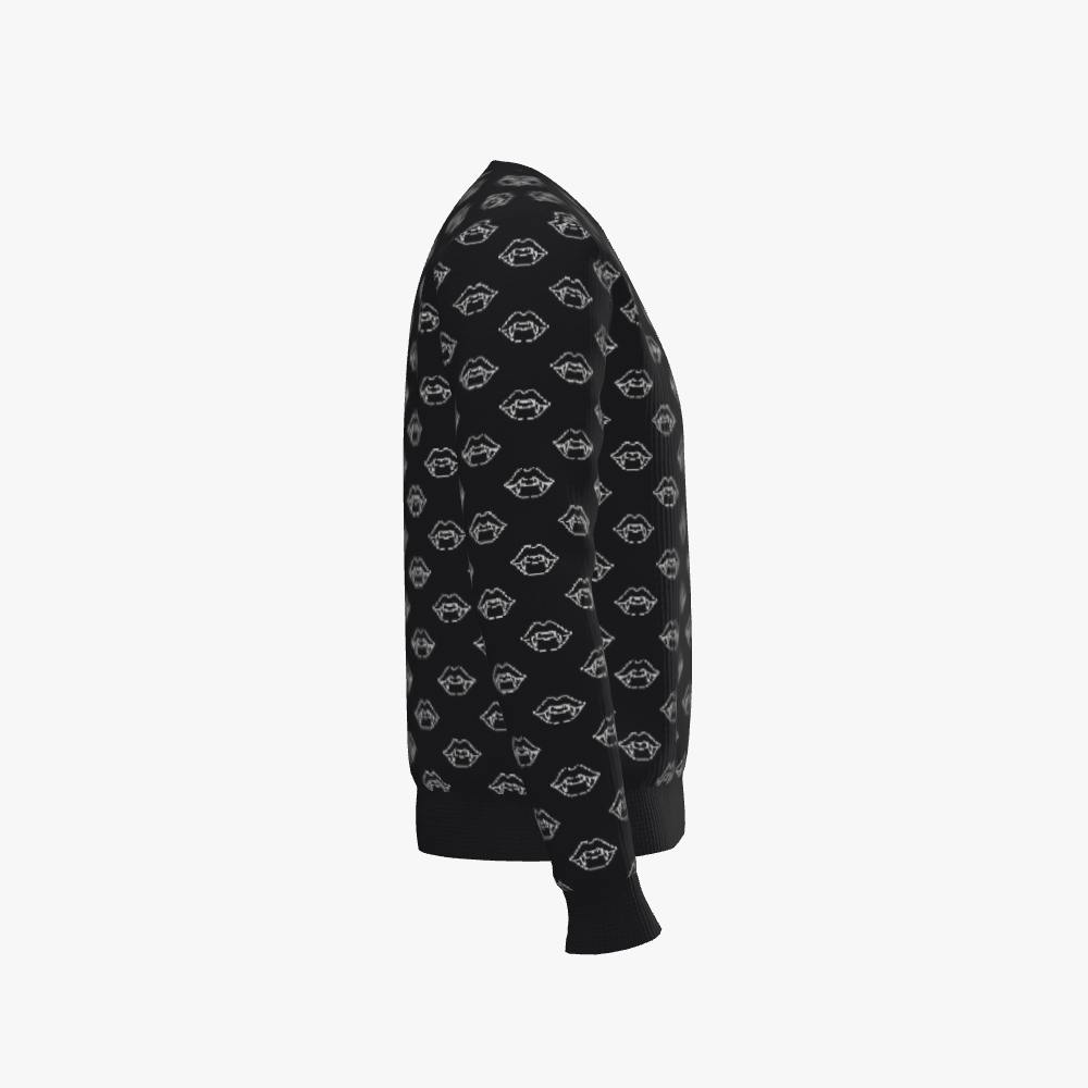 LA MORSURE JACQUARD CREWNECK