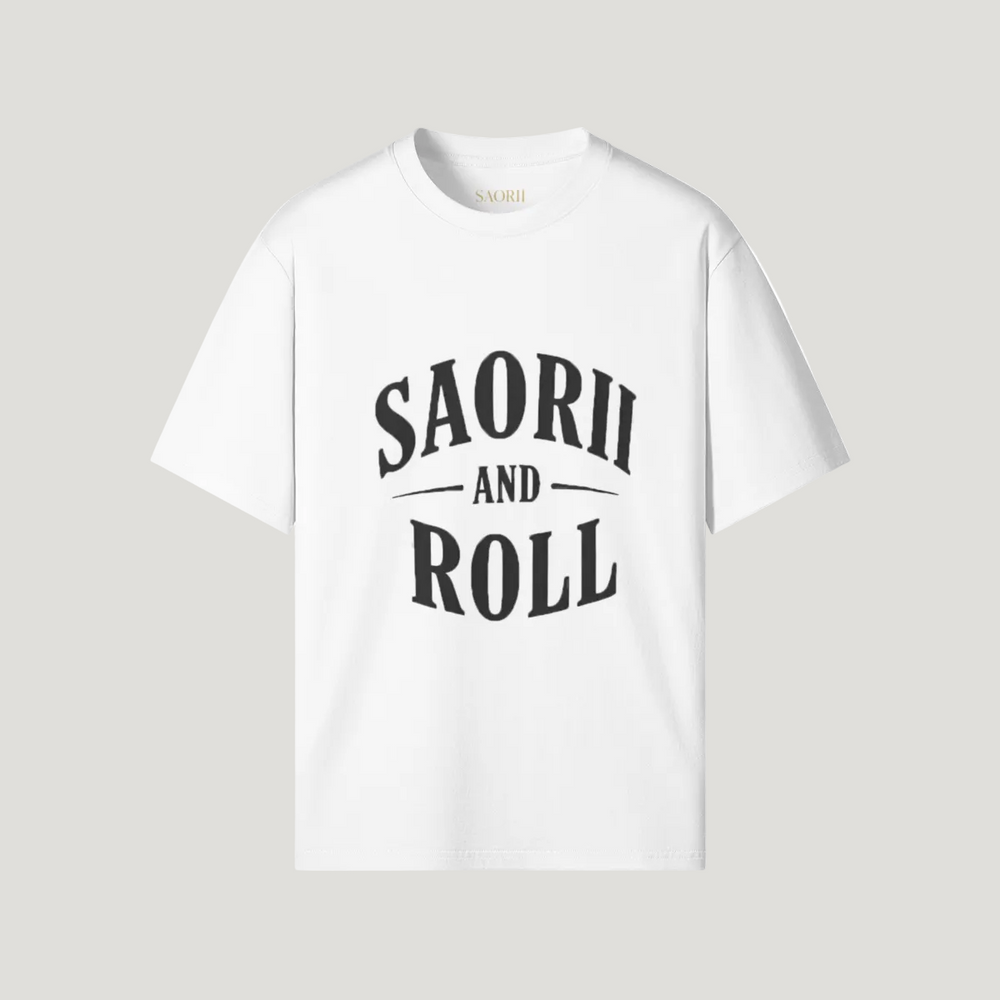 SAORII AND ROLL PRINT TEE