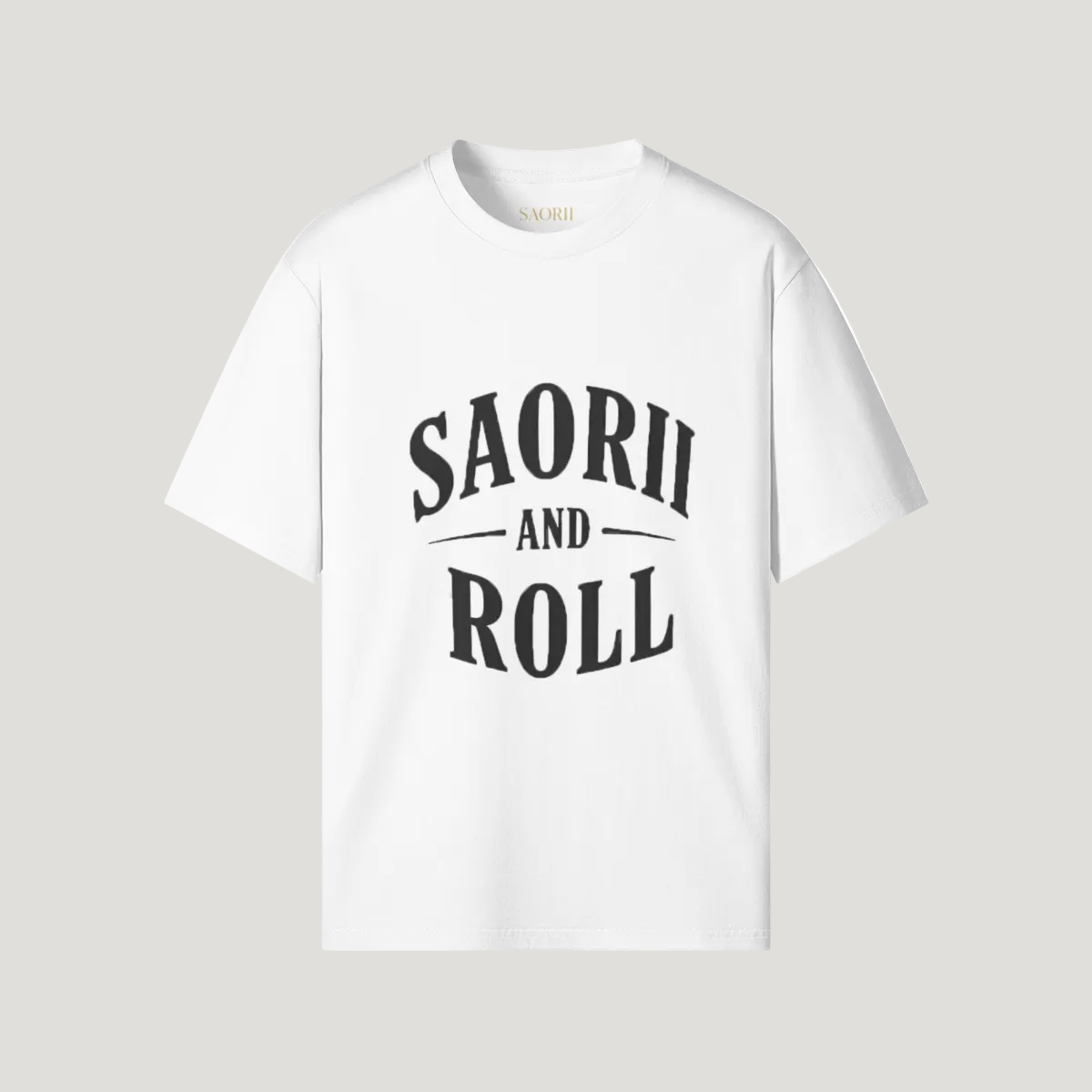 SAORII AND ROLL PRINT TEE