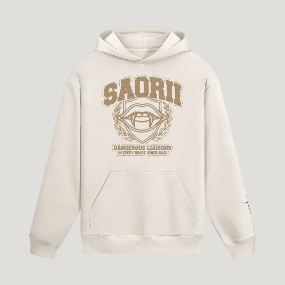 DANGEROUS LIAISONS  EMBROIDED HOODIE