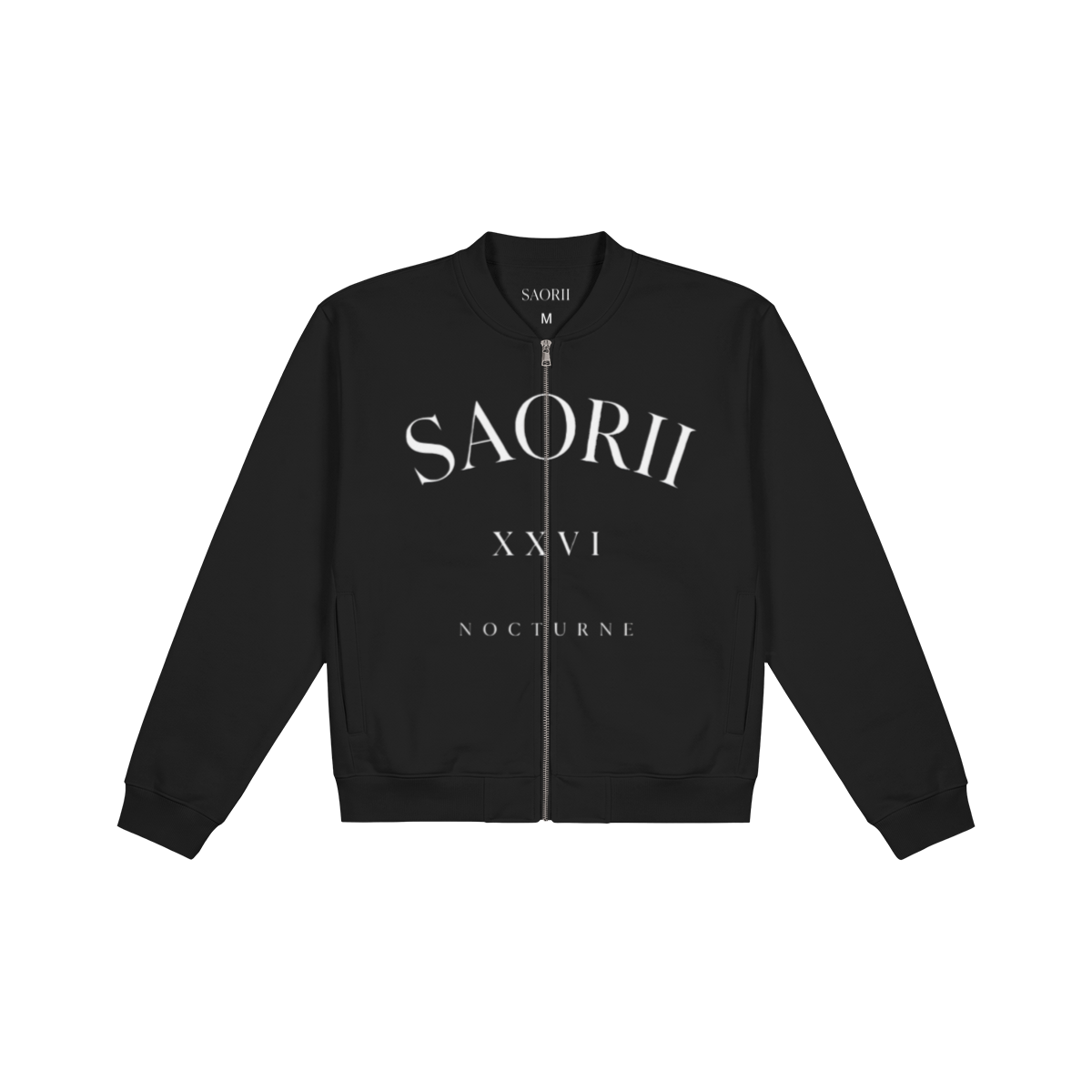 Fang Emblem Fleece Bomber