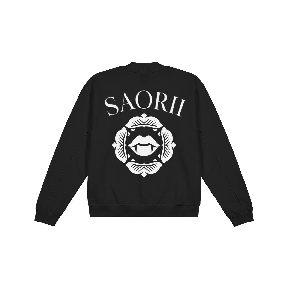 Fang Emblem Fleece Bomber