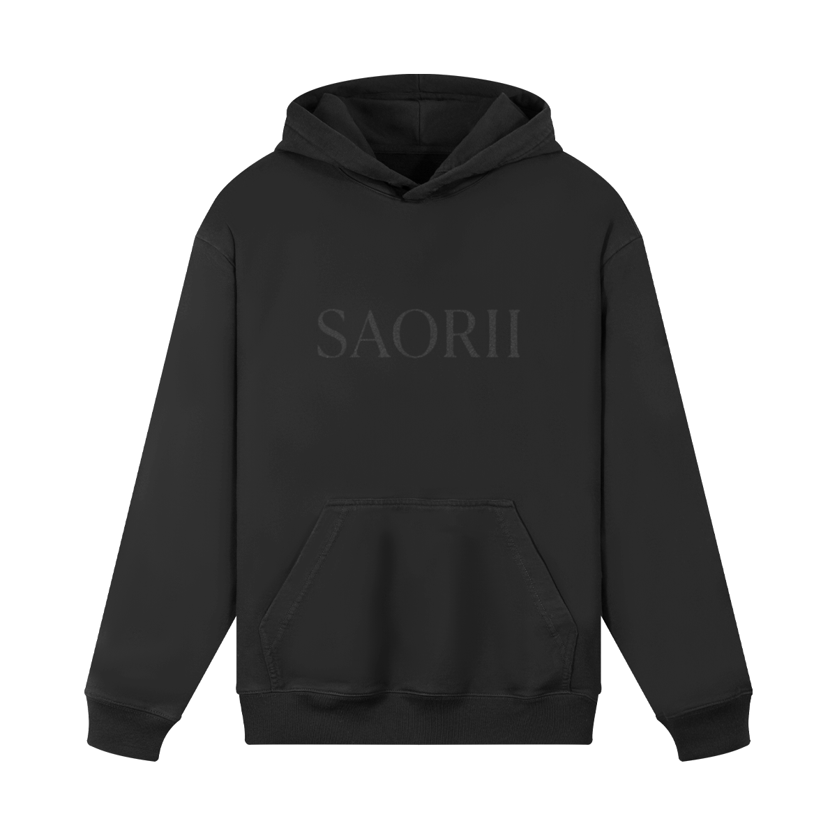 SAORII Embroidered  HOODIE